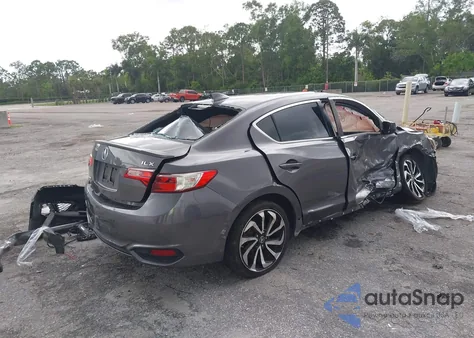 2018 Acura Ilx Premium A-Spec Packages/Technology Plus A-Spec Packages из США, поврежденный, VIN 19UDE2F80JA007359